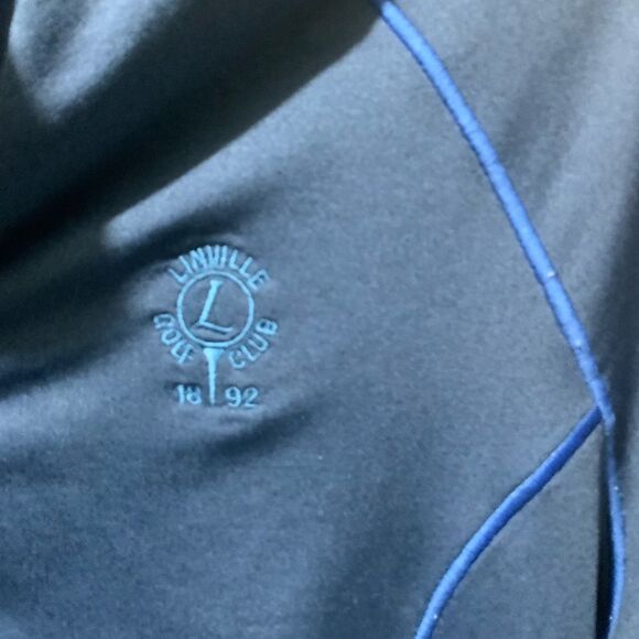 Peter Millar Half Zip UPF 50+ Performance Fabric Pullover Blue Size Medium Women - Picture 3 of 8